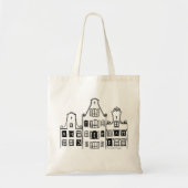 Amsterdam-Haus-Tasche Tragetasche (Vorne)