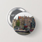 Amsterdam, Häuser auf dem Kanal Button (Vorne & Hinten)