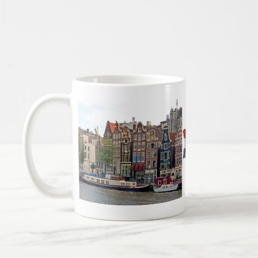 Amsterdam, Häuser auf dem Kanal Kaffeetasse (Links)