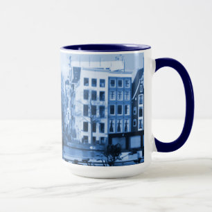 Amsterdam Holland Delft-Blau-Blick Tasse