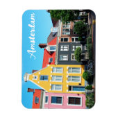 Amsterdam Holland Houses Travel souvenir Magnet (Vertikal)