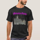Amsterdam Holland Niederlande Travel Royal Palace T-Shirt (Vorderseite)