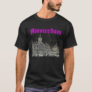 Amsterdam Holland Niederlande Travel Royal Palace T-Shirt