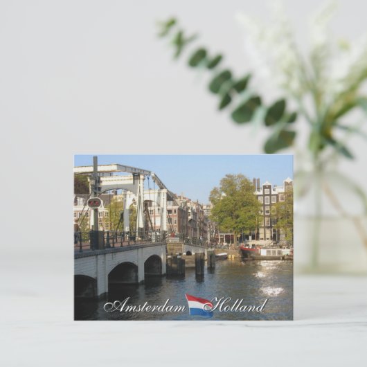 Amsterdam Holland Postcard Postkarte (Stehend Vorderseite)