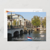 Amsterdam Holland Postcard Postkarte (Vorne/Hinten)