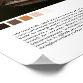 Amsterdam - Holland Poster (Ecke)