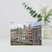 Amsterdam, Holland Postkarte (Stehend Vorderseite)