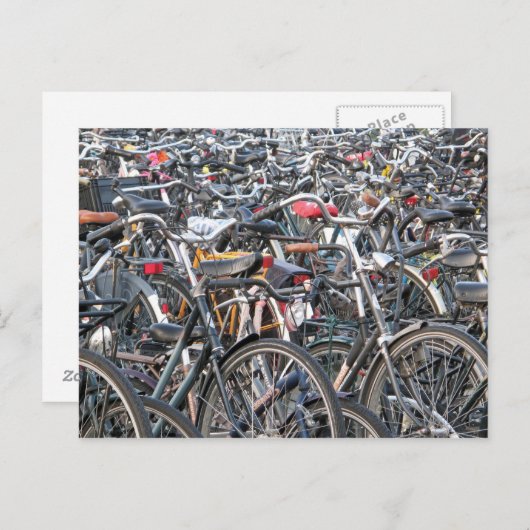 Amsterdam, Holland Postkarte (Vorne/Hinten)