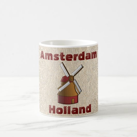 Amsterdam Holland - Souvenirkaffee Kaffeetasse (Mittel)