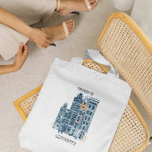 Amsterdam Holland Vintage Dutch Streets Travel Art Tragetasche