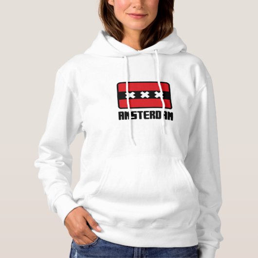 Amsterdam Hoodie (Vorderseite)