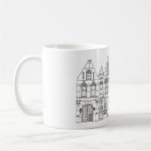 Amsterdam houses on a mug. kaffeetasse (Links)