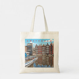 Amsterdam houses Tote Bag Tragetasche