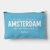 AMSTERDAM individuelle Name & Farbe Zubehörtasche (Rückseite)