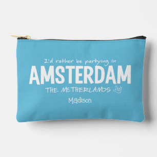 AMSTERDAM individuelle Name & Farbe Zubehörtasche
