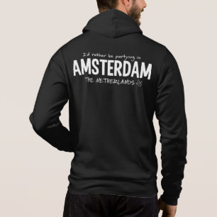 AMSTERDAM-individuelle Name Hoodie