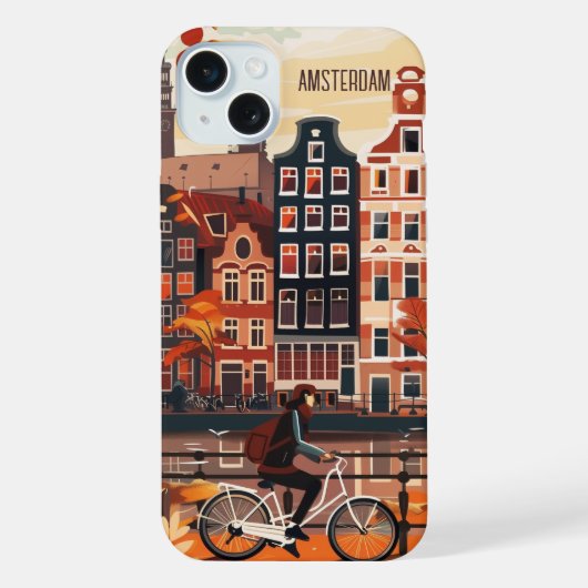 Amsterdam iPhone Hülle (Rückseite)