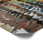 Amsterdam, Juwel der Niederlande Poster (Ecke)