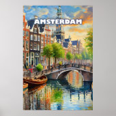 Amsterdam, Juwel der Niederlande Poster (Vorne)