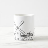 Amsterdam-Kaffee-Tasse Kaffeetasse (Mittel)