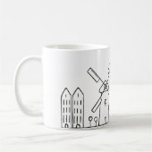 Amsterdam-Kaffee-Tasse Kaffeetasse (Links)