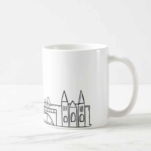 Amsterdam-Kaffee-Tasse Kaffeetasse (Rechts)
