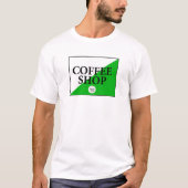 Amsterdam-Kaffeestube T-Shirt (Vorderseite)