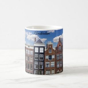 Amsterdam-Kanal-Häuser Kaffeetasse