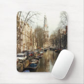 Amsterdam-Kanal Mousepad (Mit Mouse)