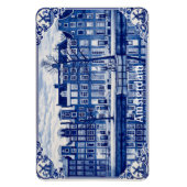 Amsterdam-Kanäle Häuser Magnet (Vertikal)