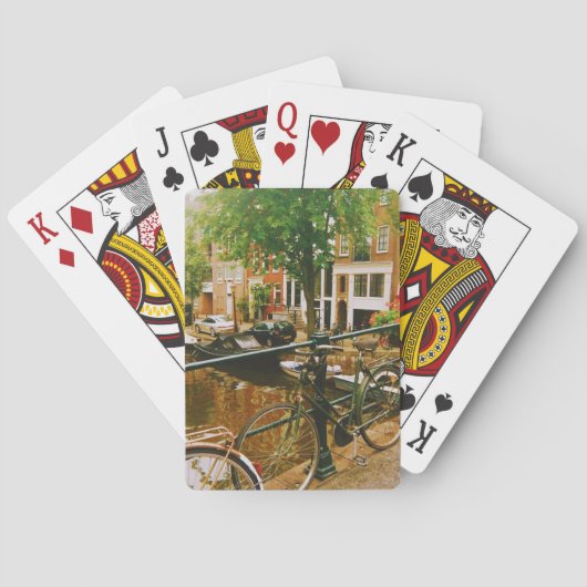 Amsterdam-Kanäle Spielkarten (Rückseite)