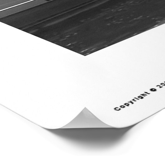 Amsterdam - Kanalhäuser Prinsengracht Poster (Ecke)