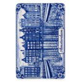 Amsterdam-Kanalschornsteine Magnet (Vertikal)