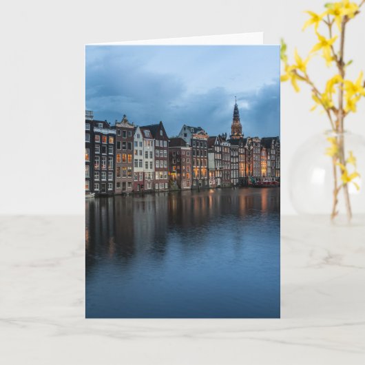 Amsterdam Karte (Gelbe Blume)