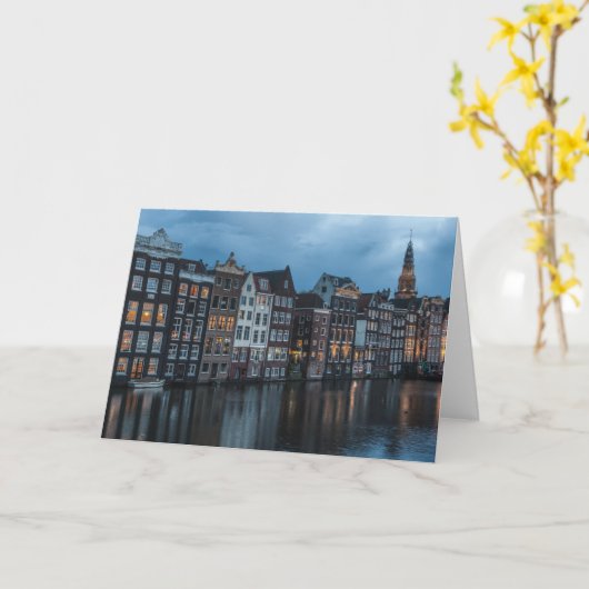 Amsterdam Karte (Gelbe Blume)