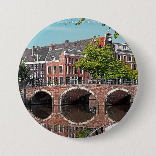 Amsterdam - Keizersgracht Button (Vorderseite)