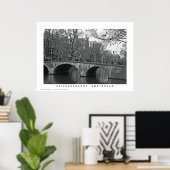 Amsterdam - Keizersgracht Poster (Heimbüro)