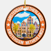 Amsterdam Keramik Ornament (Hinten)