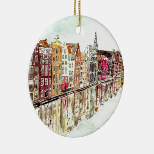 Amsterdam Keramik Ornament (Rechts)
