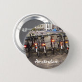 Amsterdam-Knopf Button (Vorne & Hinten)