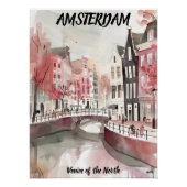 Amsterdam: La Venecia del Norte. Poster (Vorderseite)