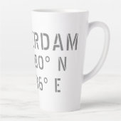 Amsterdam Latitude Longitude Milchtasse (Rechts)