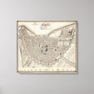 Amsterdam Leinwanddruck