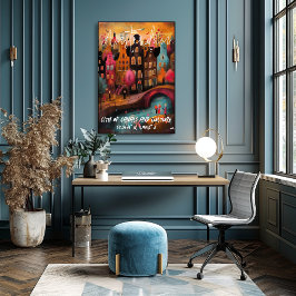 Amsterdam: Magia de Canales y Cultura Poster