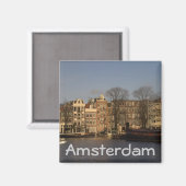Amsterdam Magnet (Vorderseite/Rückseite)