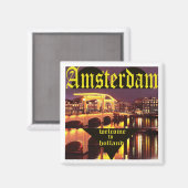 AMSTERDAM MAGNET (Vorderseite/Rückseite)