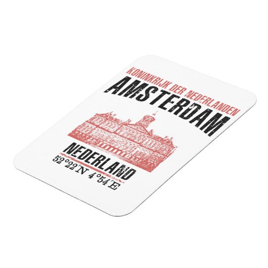 Amsterdam Magnet (Linke Seite)