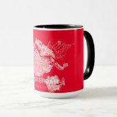 Amsterdam map tasse (VorderseiteRechts)