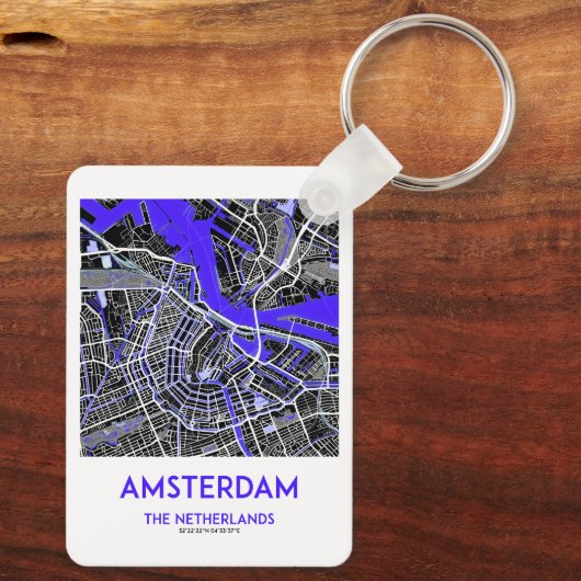 AMSTERDAM-MEMORY SCHLÜSSELANHÄNGER (Rückseite)