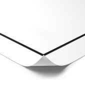 Amsterdam Minimalist Map Poster (style 2) (Ecke)